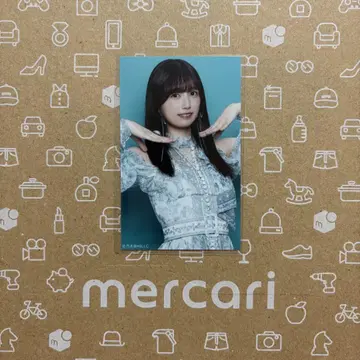 노기자카46 이오키 마오 [ 네이블 오렌지 ] 미니 브로마이드