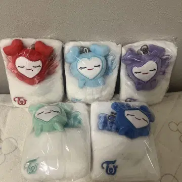 TWICE LOVELYS 이불 릴 패스 케이스 5개 세트