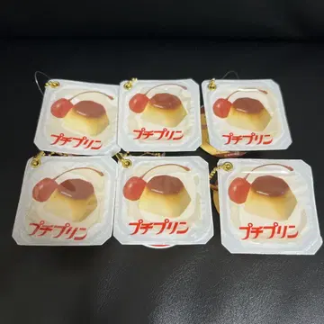 다이토 한정판 푸치 푸딩 미니어처 마스코트 6개