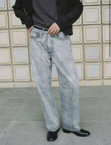 FADED HERITAGE DENIM PANTS