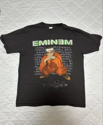 '00s EMINEM criminal tour T-shirt