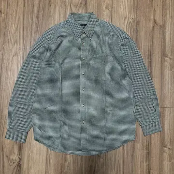 Eddie Bauer 체크 셔츠 그린 M 사이즈 구제 의류