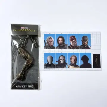 썬더볼츠* 암 키링 증명사진풍 스티커