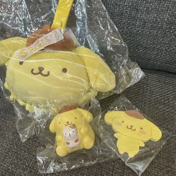 산리오 푸딩 머핀 시크릿 마스코트 핸디모프