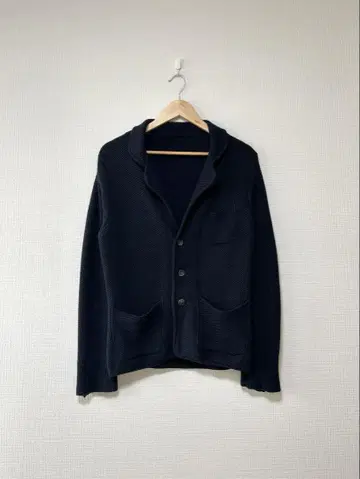 이탈리아제 코튼 니트 자켓 가디건