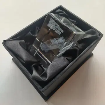 레어 미사용 새상품급 백투더퓨처 USJ 크리스탈 매직 박스 있음