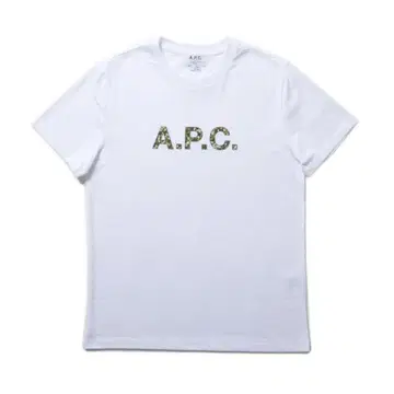 새상품급 A.P.C x LIBERTY 아페쎄 반팔 T셔츠 리버티 카모