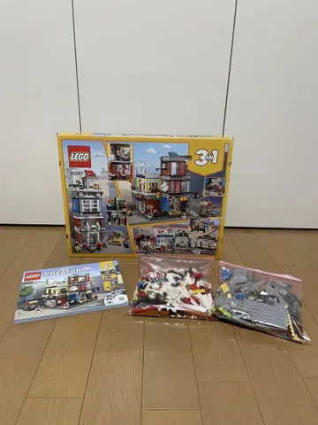 레고(LEGO) 크리에이터 타운하우스 반려동물 샵 & 카페 31097