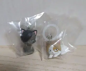 [가챠] 하이큐!! 애니멀 흔들흔들 마커 켄마 고양이 쿠로 고양이