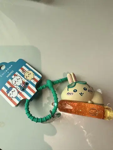 MINISO 치이카와 중국 본토 한정판 여름 시리즈 키링 토끼