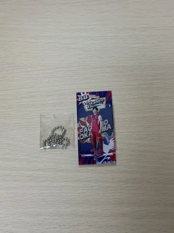 파지아노 오카야마 류 타카히로 (88번) 선수 블리스터풍 키링