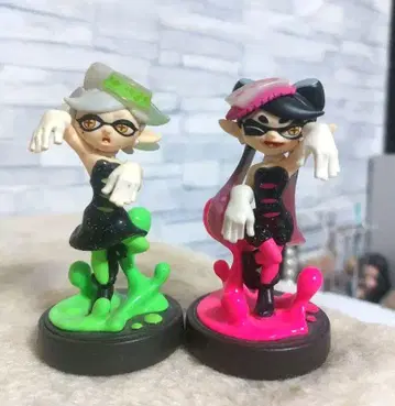 스프라툰 amiibo 시오컬러스 2체 세트