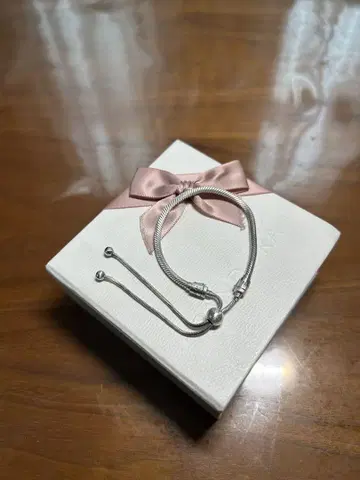 판도라 PANDORA 스네이크 체인 팔찌 조절