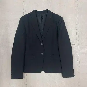 블랙 테일러드 자켓