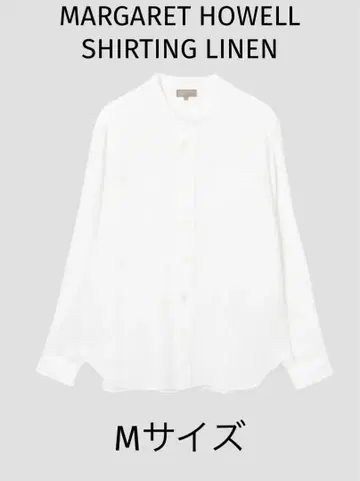 마가렛호웰 SHIRTING LINEN M 사이즈 린넨 셔츠