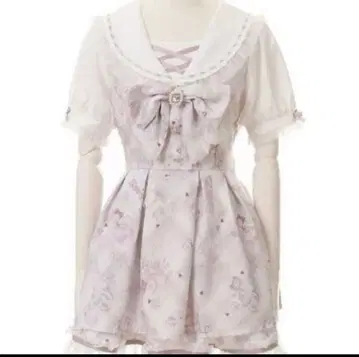 LIZLISA Sewing Bear 패턴 셋업