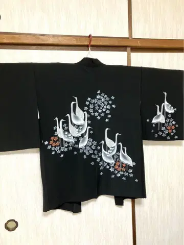 블랙 겉옷 (단초쓰루)