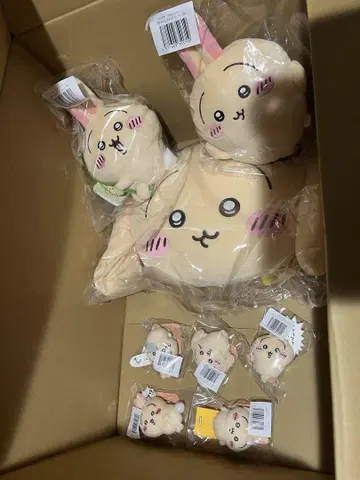 치이카와 (먼작귀) 토끼투성이 복권 쿠션 미니백 마스코트
