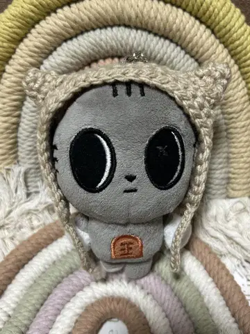 TXT 뿔바투 고양이 귀 니트 모자