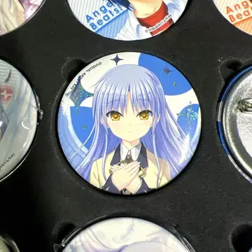 Angel Beats! 타치바나 카나데 천사 key 20th 캔뱃지