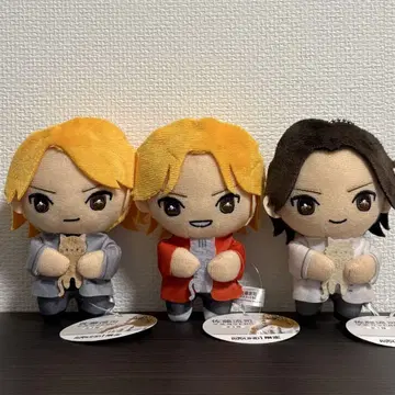사토 류지 마스코트 봉제 인형 3종 세트