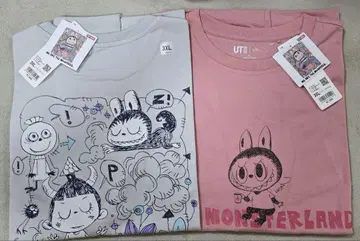 [ 당일 발송 ] POPMART 유니클로 팝마트 러브브 3XL 2장 세트
