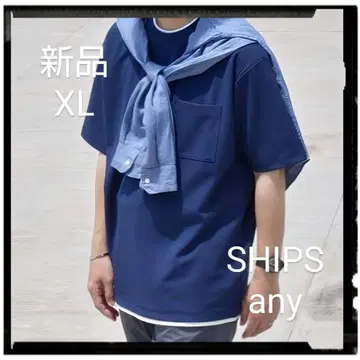 SHIPS any [ 새상품 ] 페이크 레이어드 T셔츠