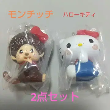 몬치치 헬로키티 가챠 메지루시 액세서리