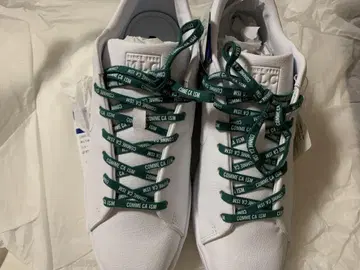 컴시즘 Mizuno 콜라보 스니커즈 화이트/그린