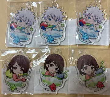 주술회전 마루쿠지 아크릴 키링 고죠 이에이리