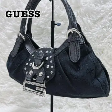 컨디션 최상 게스 GUESS Y2K 핸드백 레어 금장 장식