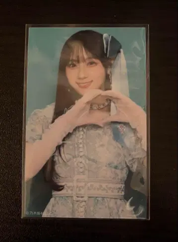 노기자카46 미니 브로마이드 네이블 오렌지 카와사키 벚꽃