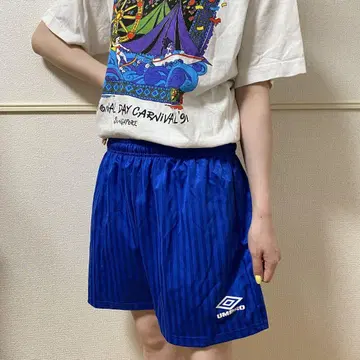vintage umbro shorts blue