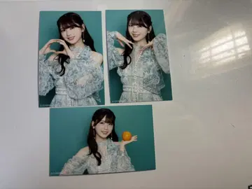 츠츠이 아야메 네이블 오렌지 미니 브로마이드 컴프 노기자카46