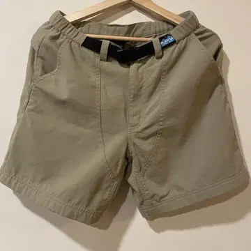 KAVU 베이지 숏팬츠 허리 조절 가능 made in USA