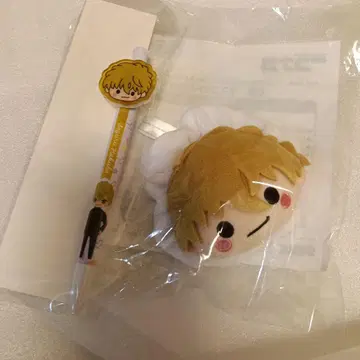 명탐정 코난 세가 럭키 쿠지 마스코트 부착 스크런치 볼펜 세트