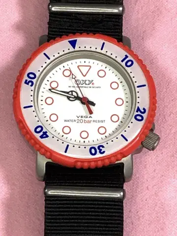 남성용 손목시계 시티즌 OXY 다이버 작동 새 배터리