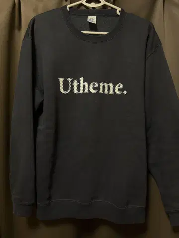 Utheme 맨투맨 L 사이즈 네이비