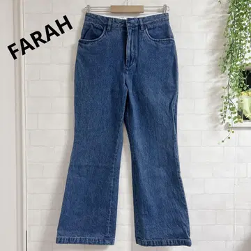 [ 새상품급 ] FARAH 파라 플레어 팬츠 플레어 데님 캐주얼 스타일