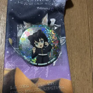 귀멸의 칼날 홀로그램 캔뱃지 칠의 장 토키토 무이치로