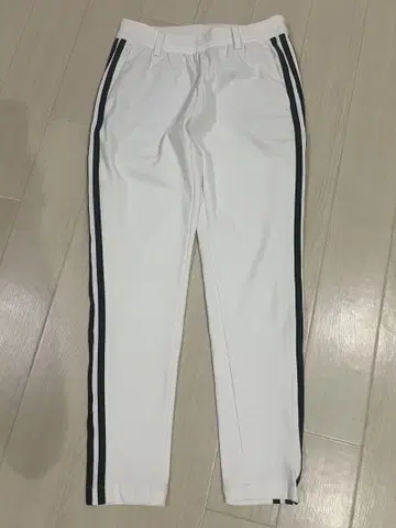 adidas 여성용 골프 팬츠 화이트 L