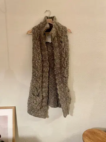 아바클로 Abercrombie&Fitch 케이블 니트 베스트