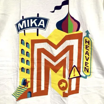 새상품 MIKA 2016 투어 T셔츠 화이트 / M