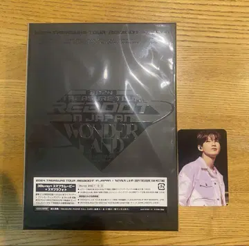 TREASURE Blu-ray 3장 세트 준규 트레이딩 카드