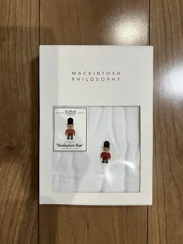 MACKINTOSH V넥T셔츠 버킹엄베어 L 상자입