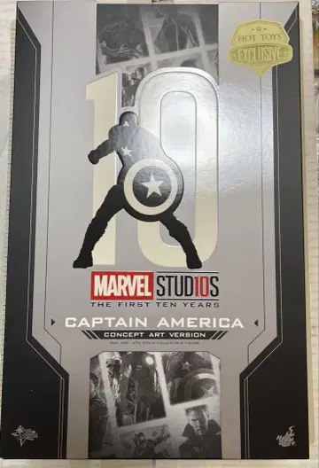 핫토이즈 캡틴 아메리카 무비 마스터피스 컨셉 아트 버전