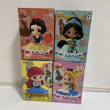 Qposket 스위츠 KUNIKA 디즈니 프린세스 피규어 4개