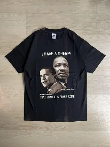[ I have a dream ] 킹 목사 오바마 T셔츠 미국 직수입