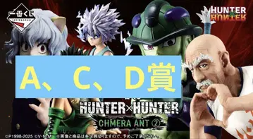 제일복권 HUNTER x HUNTER A상 C상 D상 3종 세트