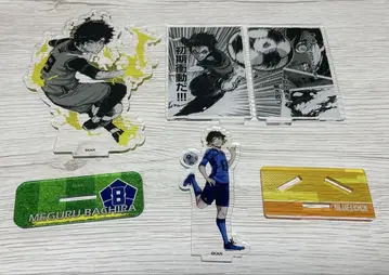 블루 록 아크릴 스탠드 꿀벌 회수 메모리얼 아크릴 디오라마